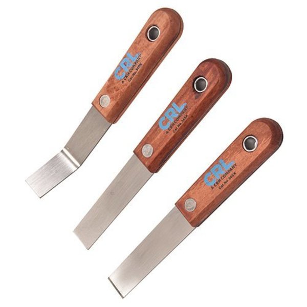 Cr Laurence 3/4 in. Putty Knife Set - 3 pieces 34KSET